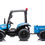 Thumbnail: Removable trailer on AgriRider Pro 24V ride-on tractor for kids