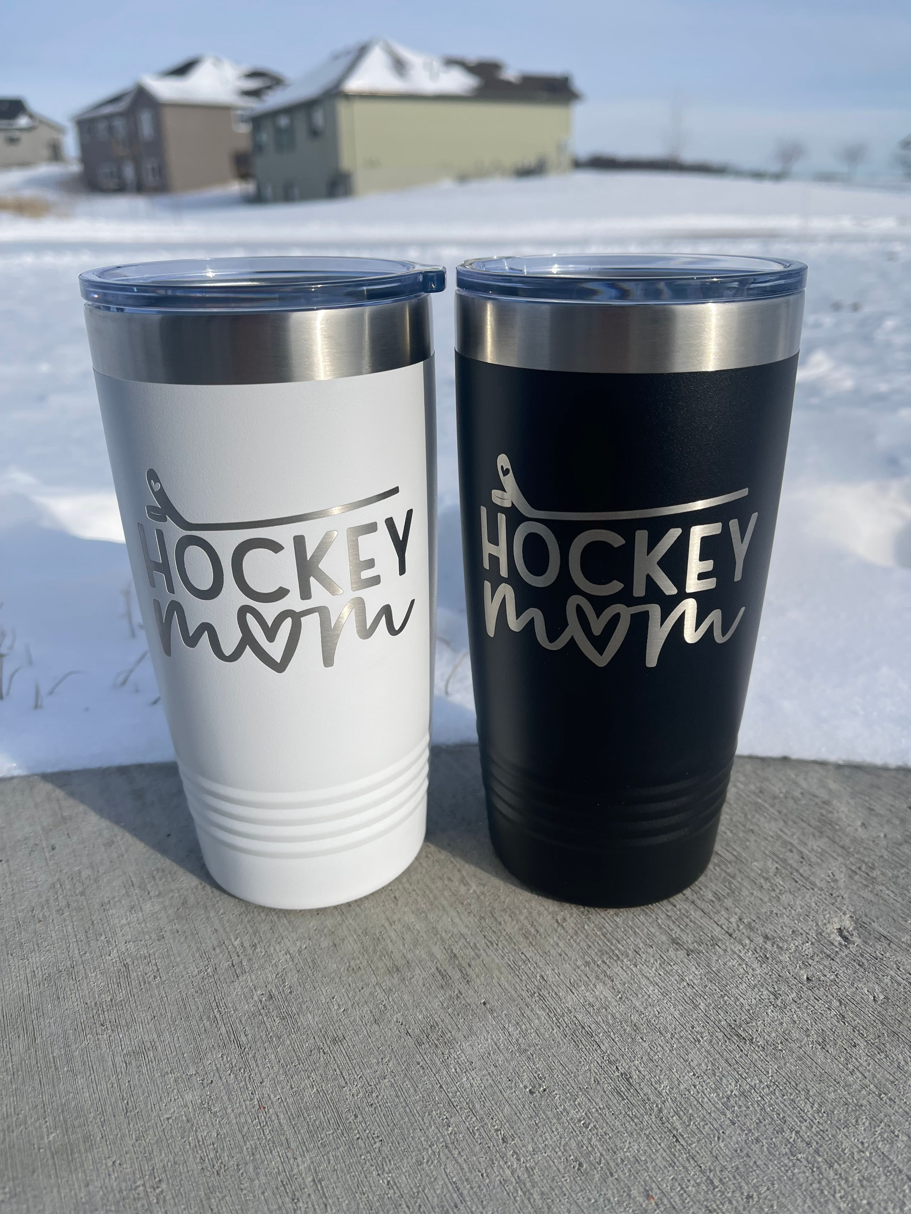 20 oz Hockey Mom Tumbler