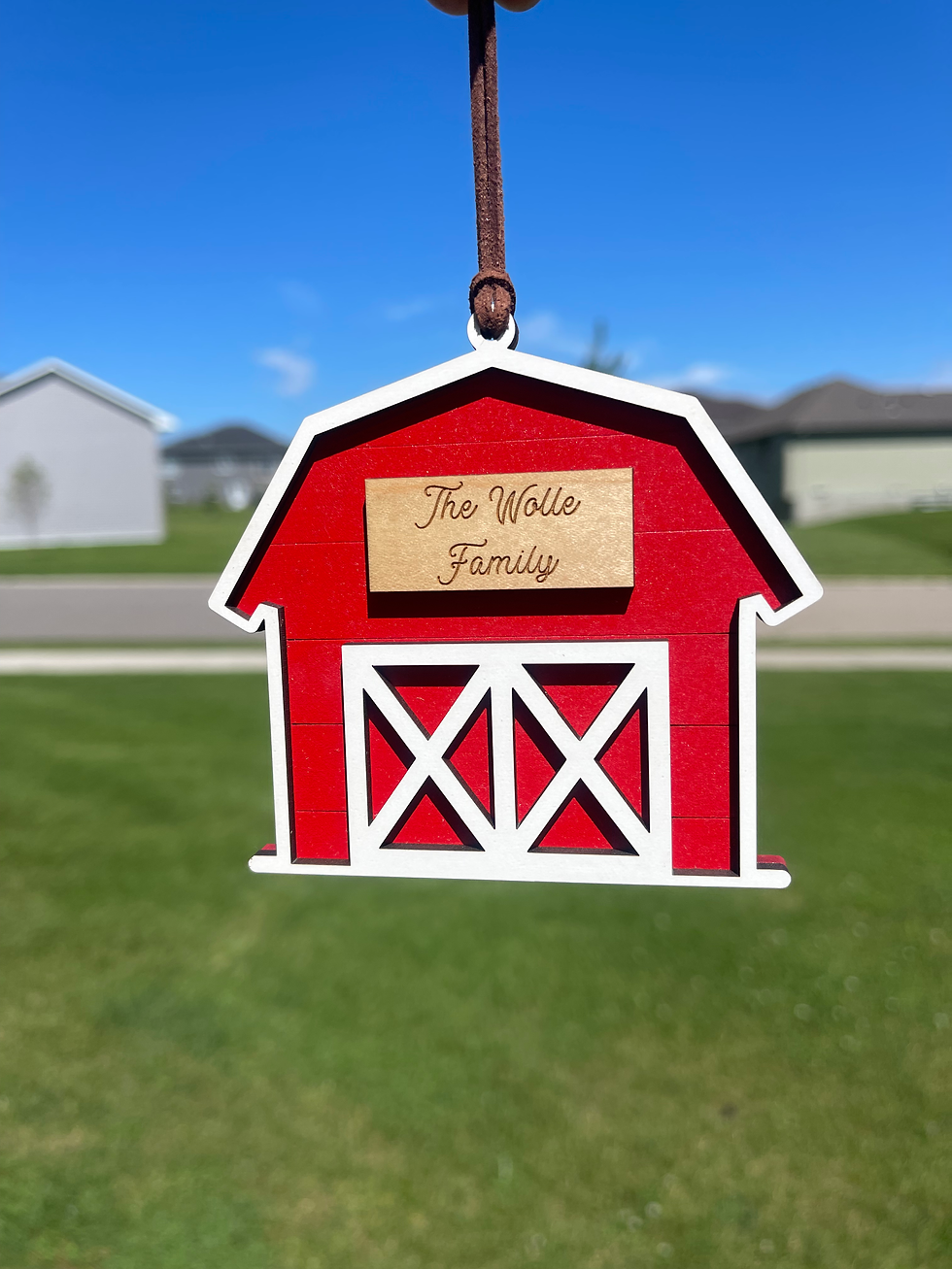Thumbnail: Red Barn Ornament