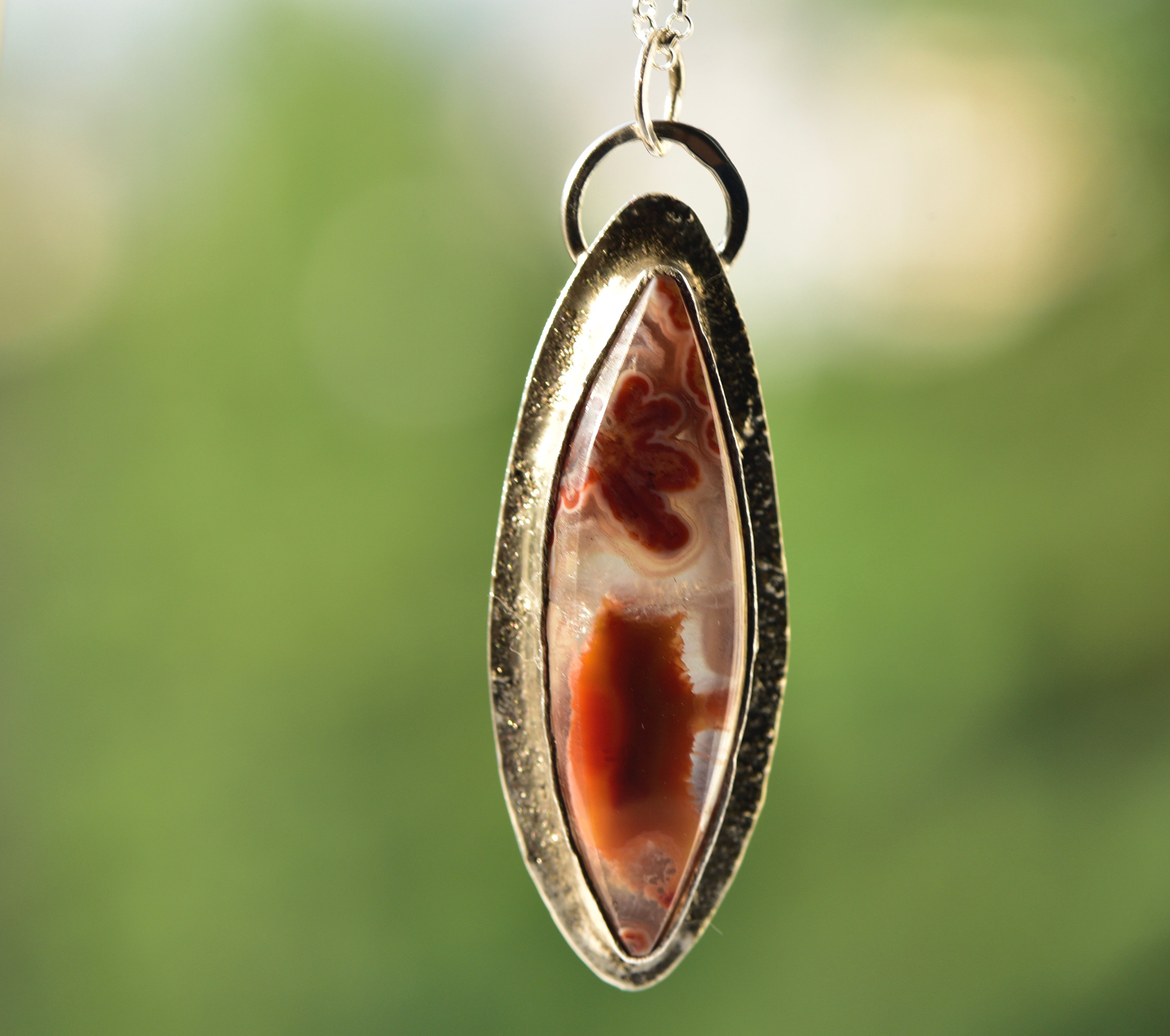 21. Çubuk Akik Kolye