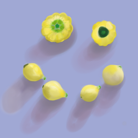 Happy Squash illustration 2021