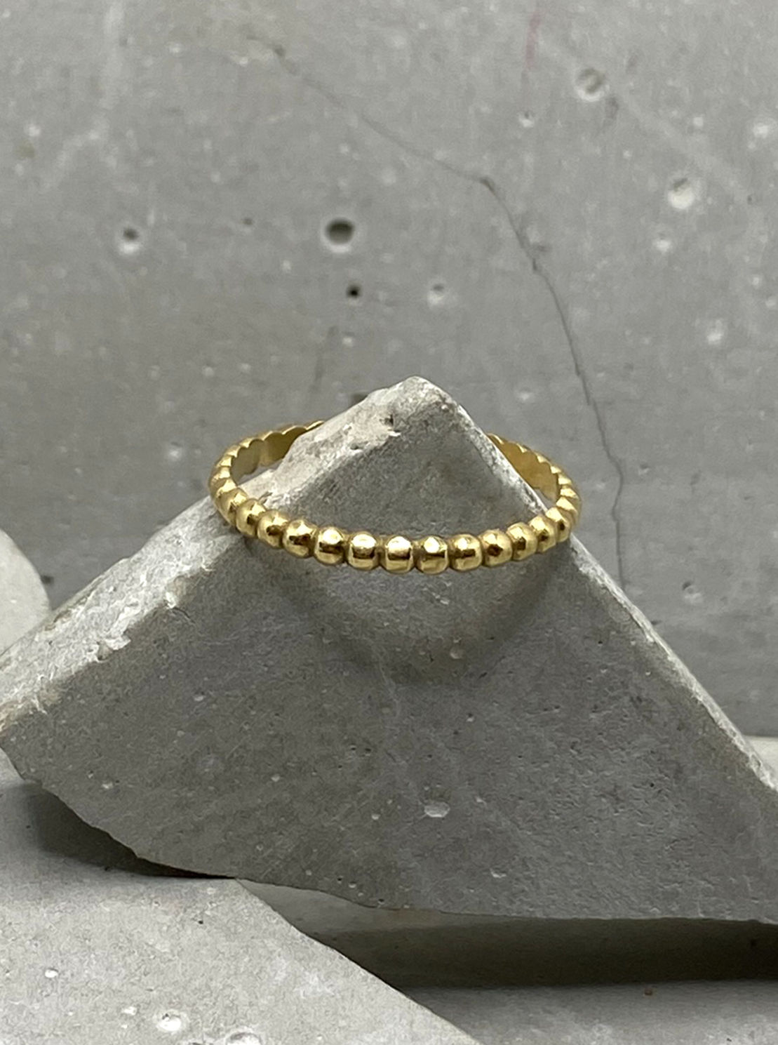 Aliança Bolinha 1.5mm Ouro 18k