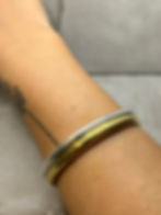 Bracelete Débora fio redondo oco por Dentro
