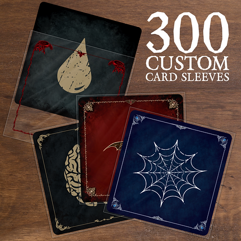Cursed Card Sleeve Pack | RPG Cursed Card Sleeve Pack | RPG