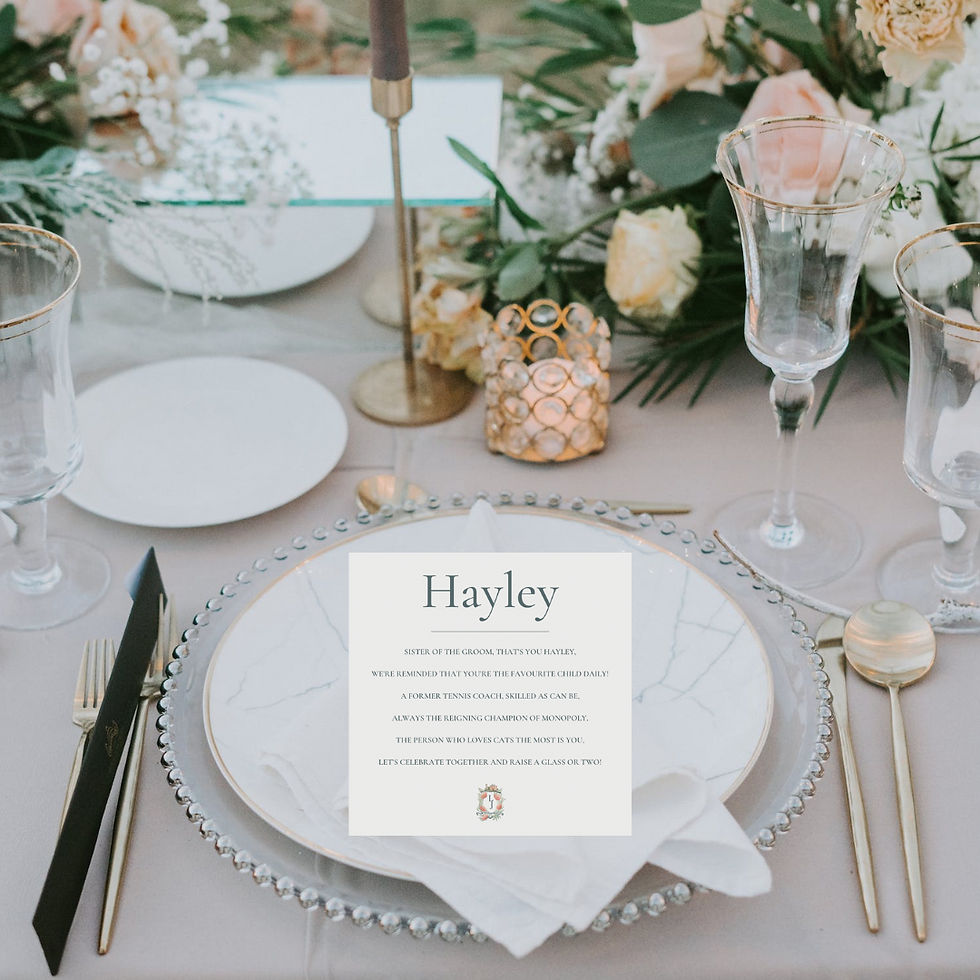 Thumbnail: Favour Poems for Each Guest
