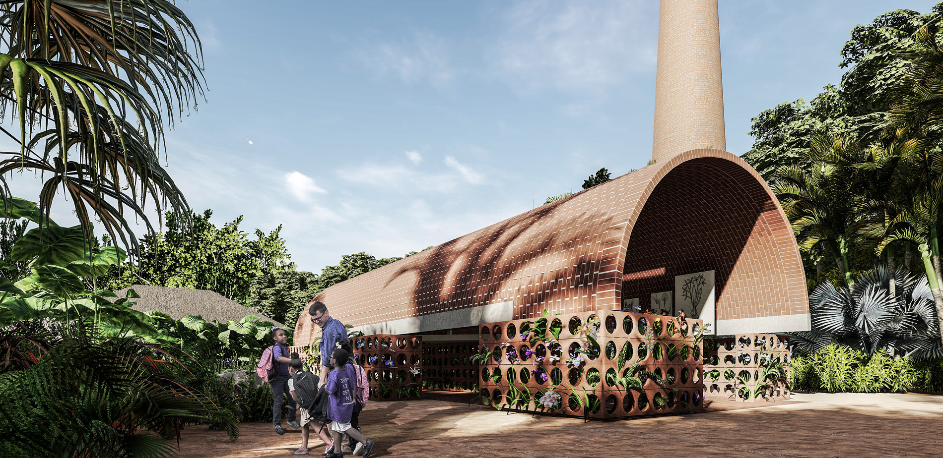 Orchid Pavilion id lab architecture