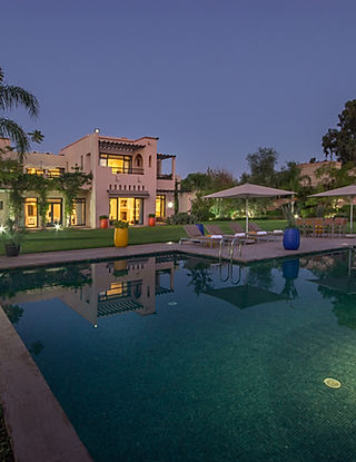 Location villa de luxe avec piscine et jardin Marrakech
