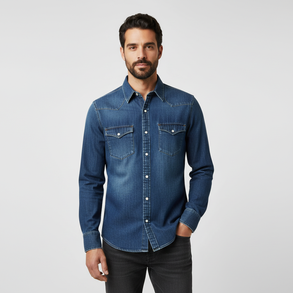 Western Denim Shirt