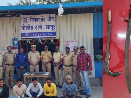 तलवारीने केक कापून वाढदिवसाचे सेलिब्रेशन; बर्थडे बॉय सह 7 जनाविरुद्ध गुन्हा दाखल...
