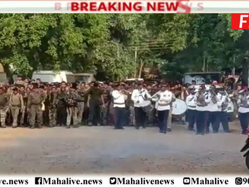 13 नक्षलवाद्यांचा खात्मा करणाऱ्या सी-60 कमांडोचे पोलीस मुख्यालयात जल्लोषात स्वागत…