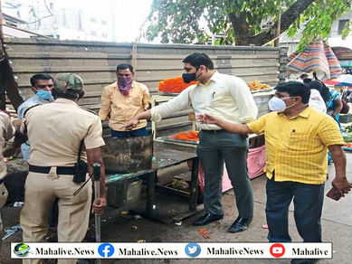लातूर महापालिकेचे आयुक्त उतरले रस्त्यावर; दुकाने बंद ठेवण्याचे आदेश असतानाही उघडणाऱ्यांवर कारवाई...
