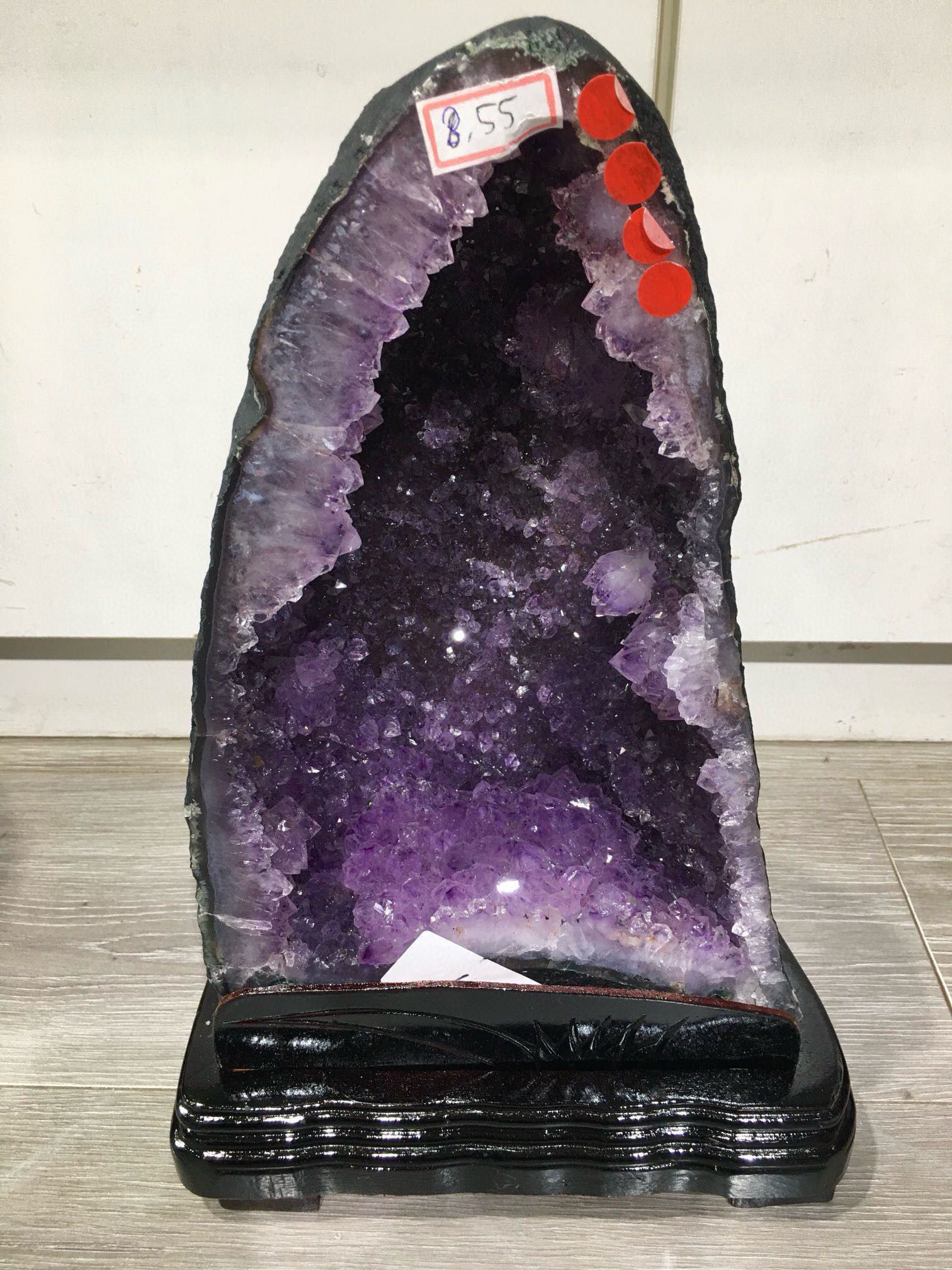 極品天然紫晶洞