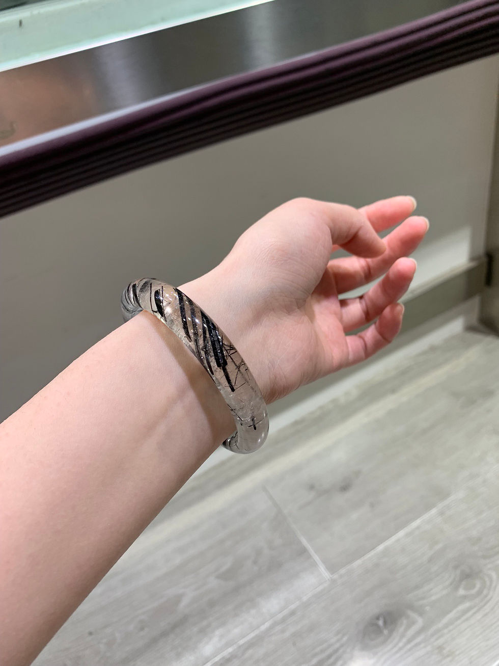 縮圖：黑髮晶手鐲