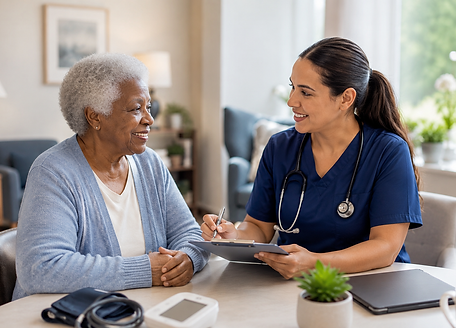 Mobile wound care and primary care services in Maryland