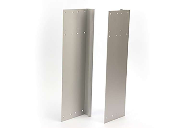 Endkappe aus Alu, breite Ausführung für - 610 mm + 92 mm Topsektion mit Fingerkl