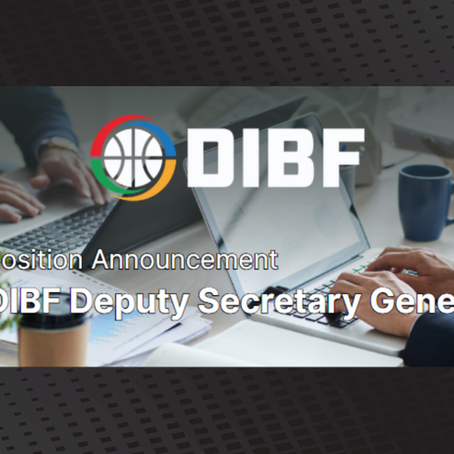 Position Announcement: DIBF Deputy Secretary General
