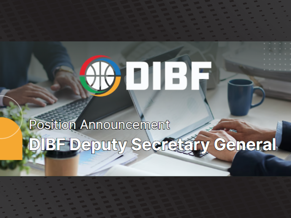 Position Announcement: DIBF Deputy Secretary General