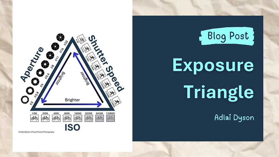 A blog post about Mastering the Exposure Triangle