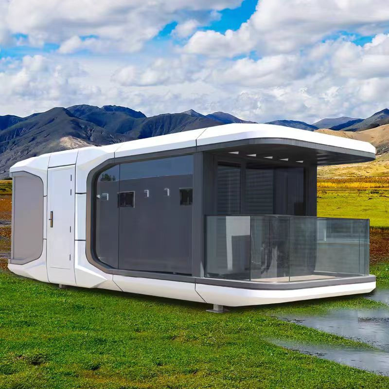 Thumbnail: Prefabricated Mobile Space Capsule House For Comfortable Living 