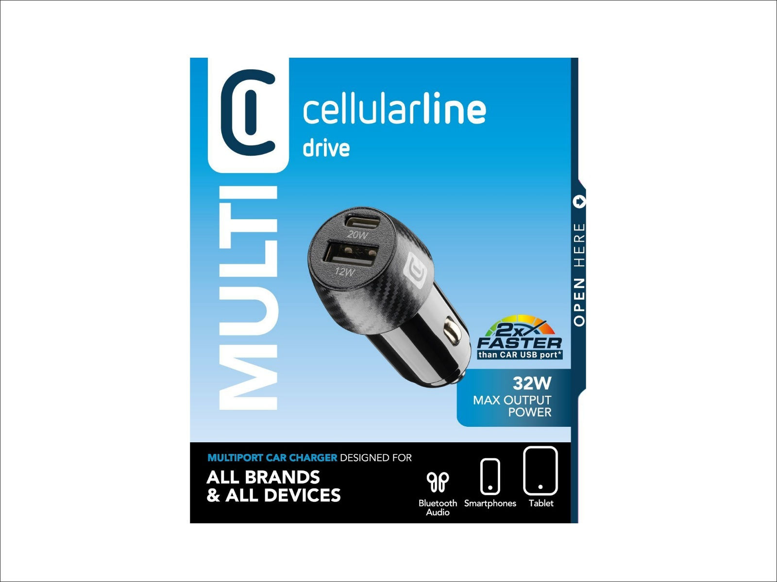 Cellularline drive MULTI 32W