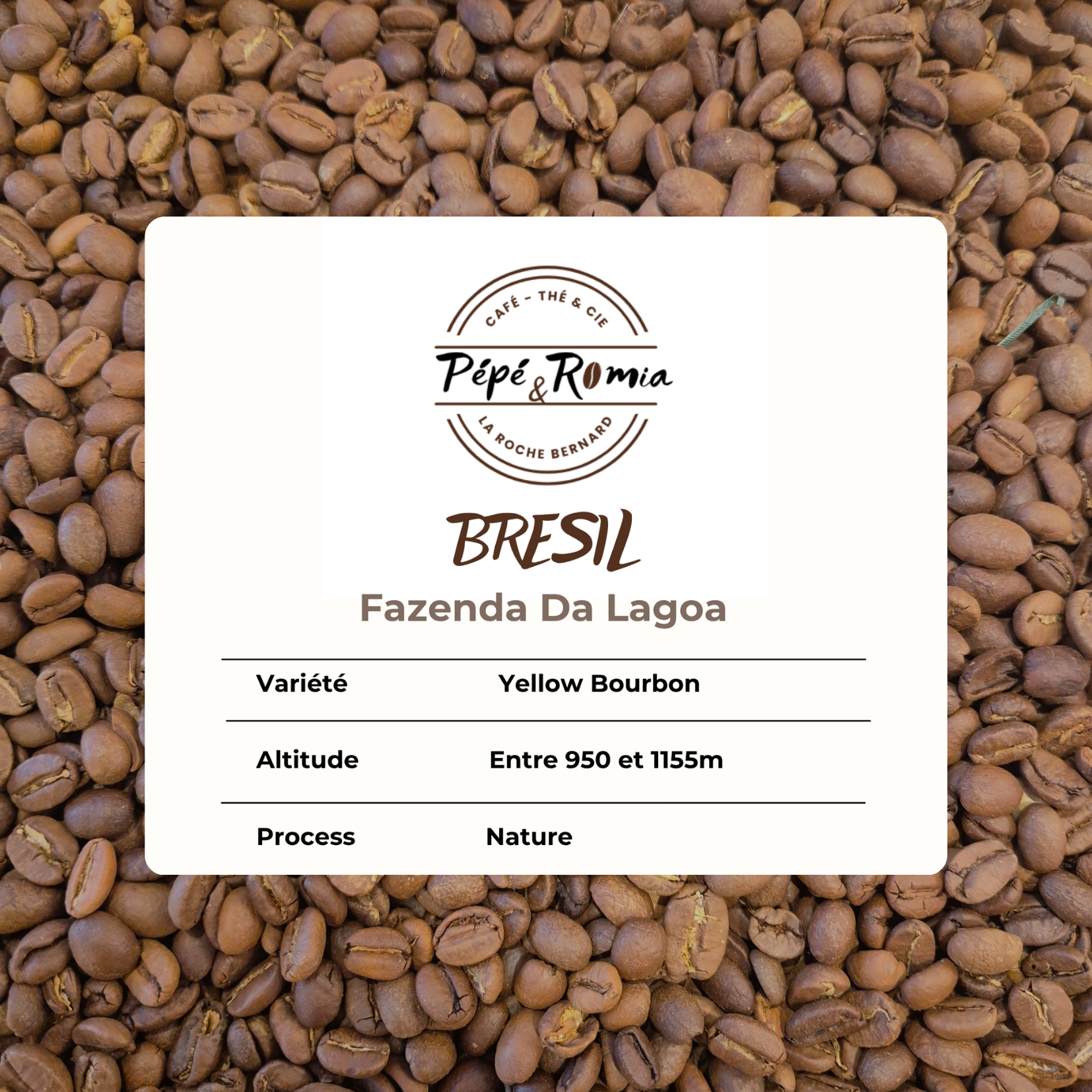 Brésil Fazenda DaLagoa 250gr