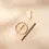 Miniature : Barrette à cheveux ronde dorée