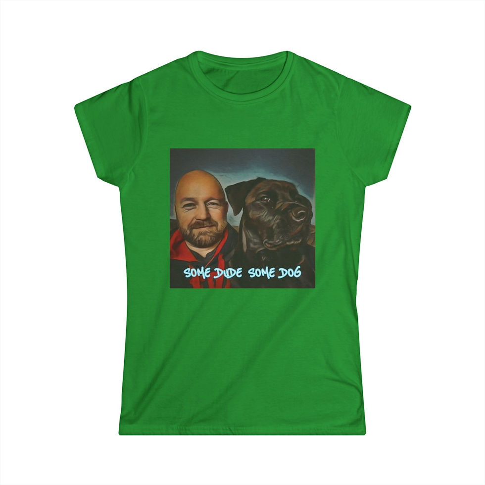 Thumbnail: Women's Softstyle Tee - Cost Conscious - Some Dude Some Dog