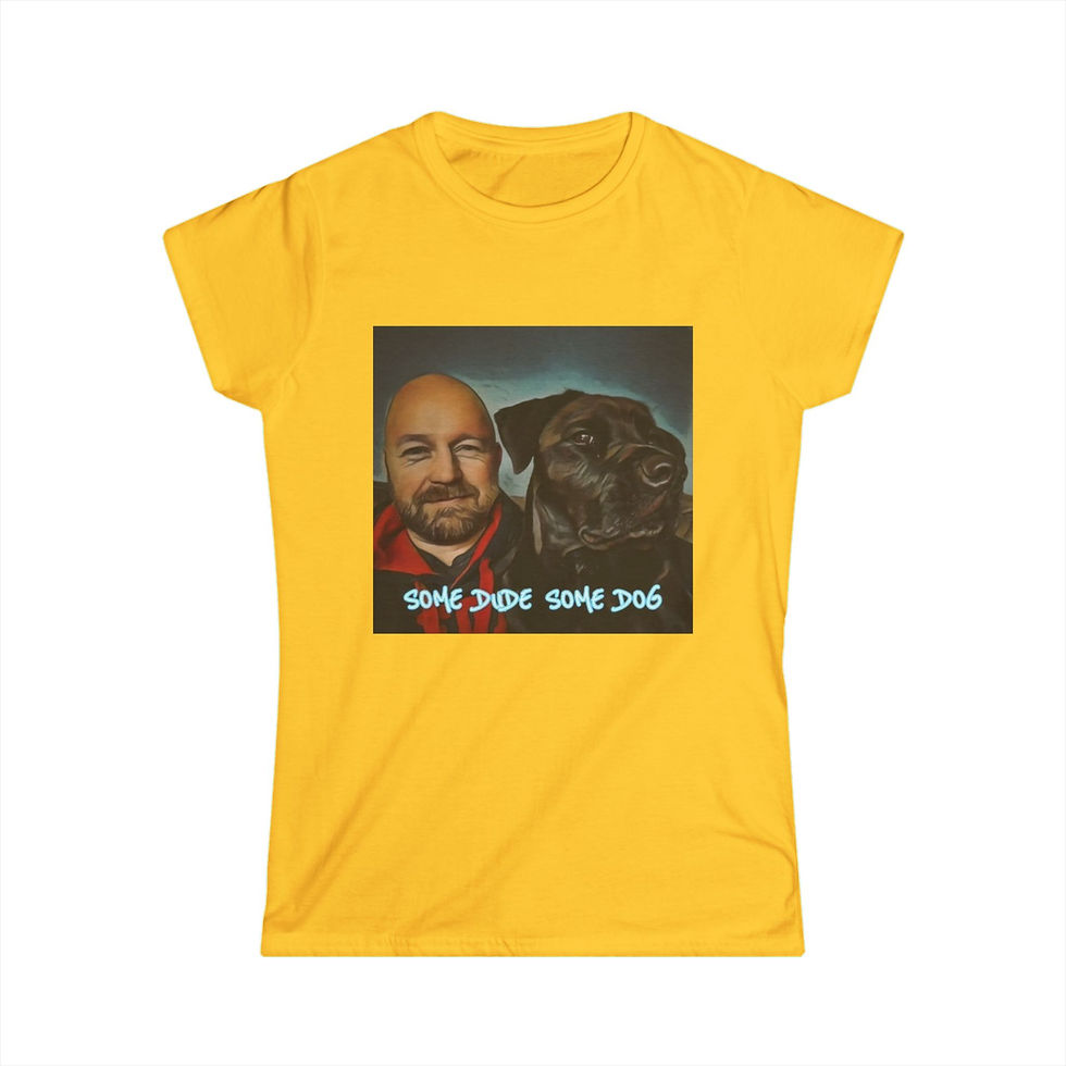 Thumbnail: Women's Softstyle Tee - Cost Conscious - Some Dude Some Dog