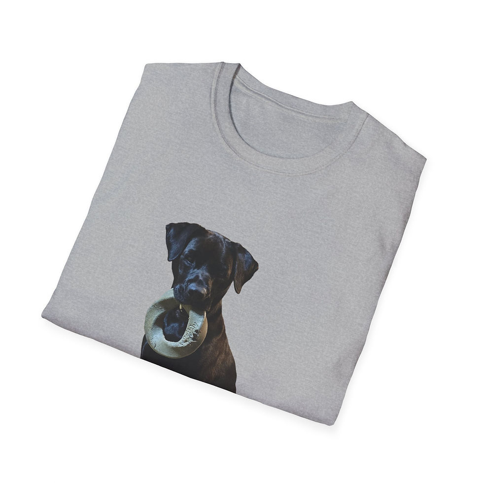 Thumbnail: Funny Dog Graphic Unisex T-Shirt - Perfect for Pet Lovers