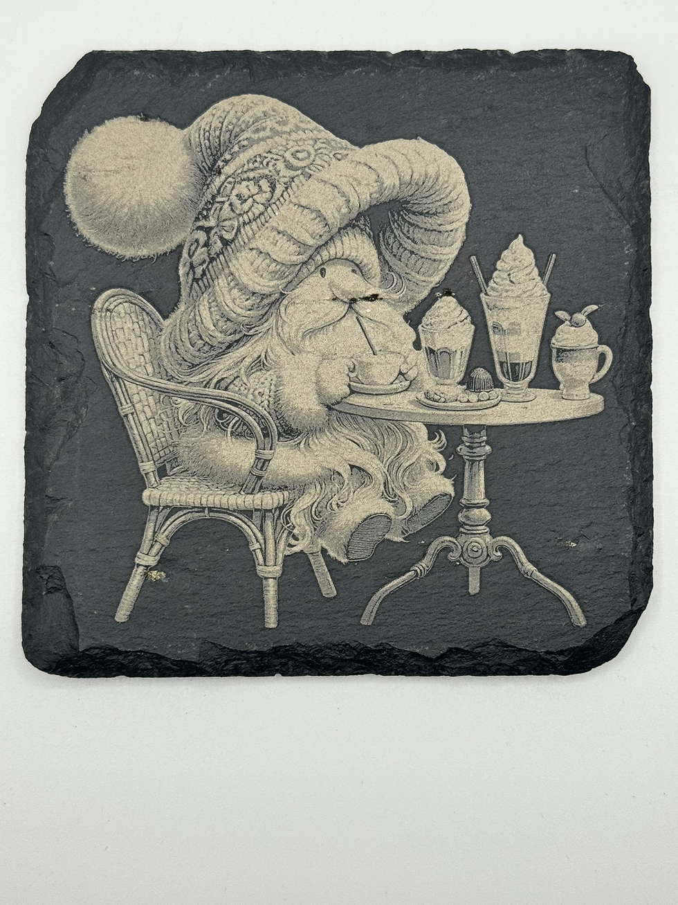 Thumbnail: Coffee Gnome Slate Coasters