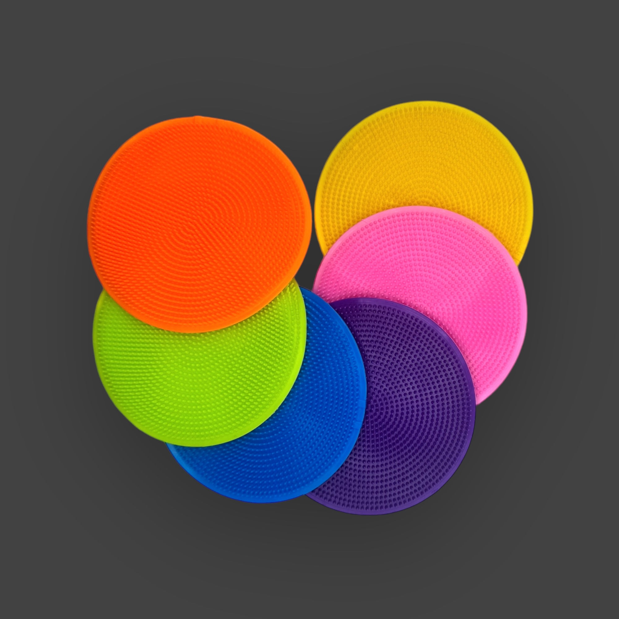 Silicone brush scrubber (random color)