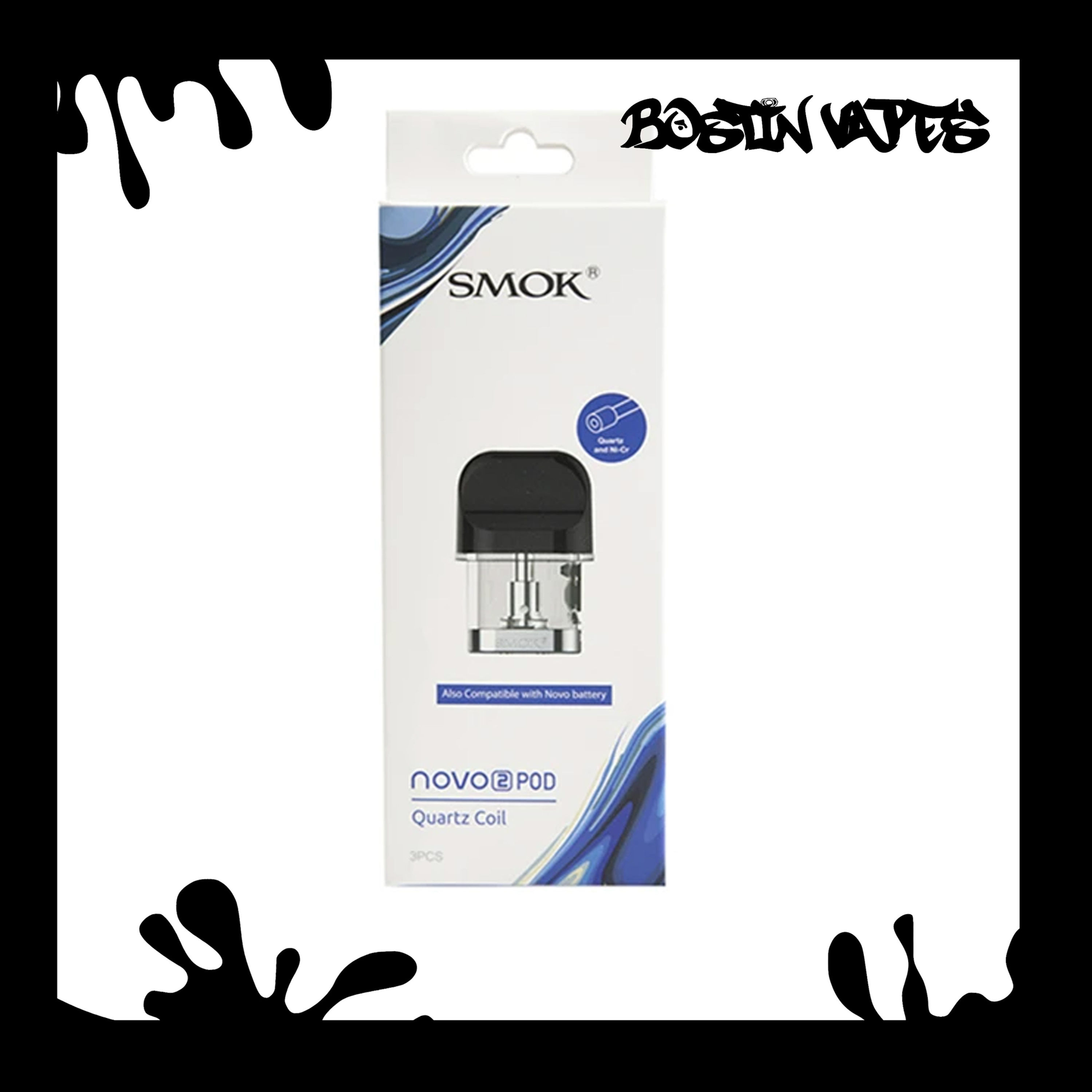 SMOK Novo Quartz Replacement Pod (3 Pack)