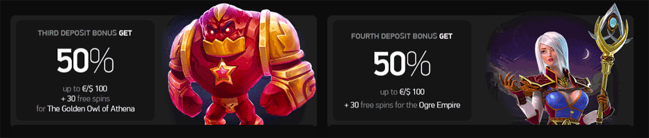 betchan bonus third and fourth deposit