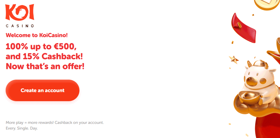 koi casino bonus review