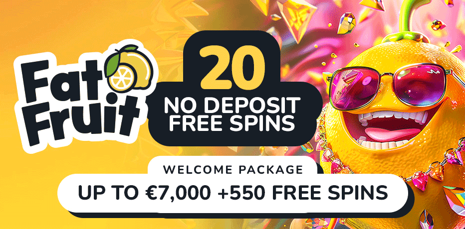 FatFruit No Deposit Bonus – 20 Free Spins on Sign Up