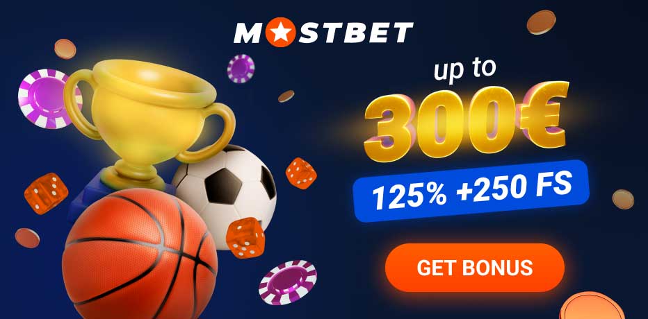Mostbet Casino Deposit Bonus - 125% Bonus _ 250 Free Spins