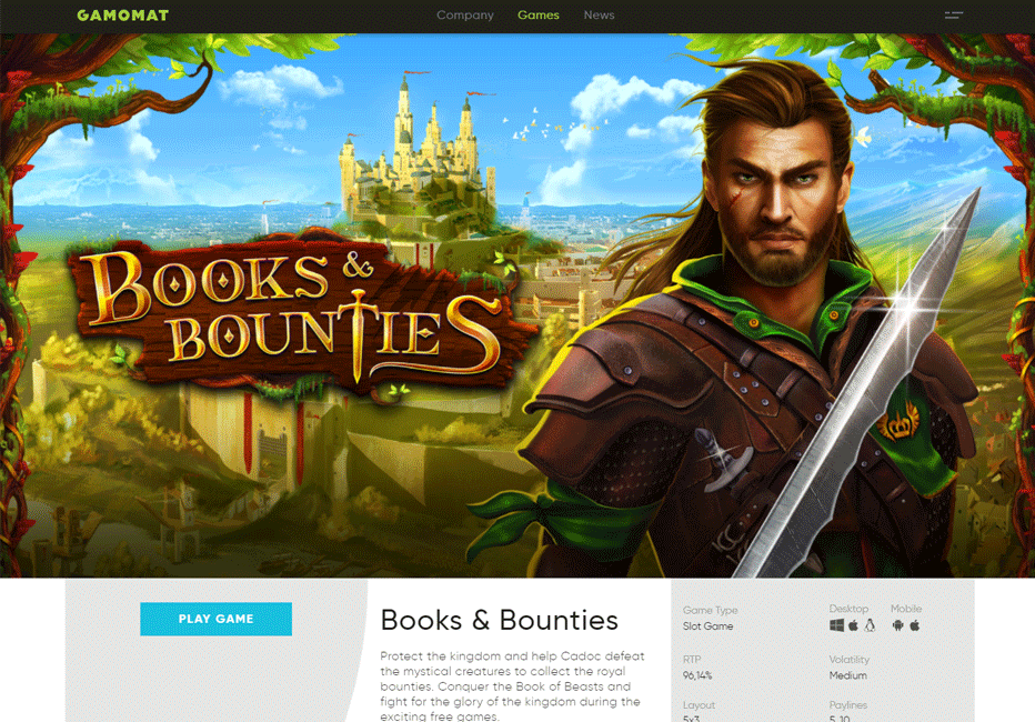 Play Gamomat Slots for Free