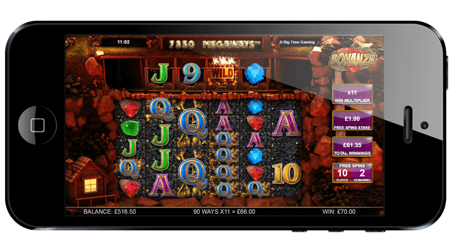 Bonanza slot - free spins bonus