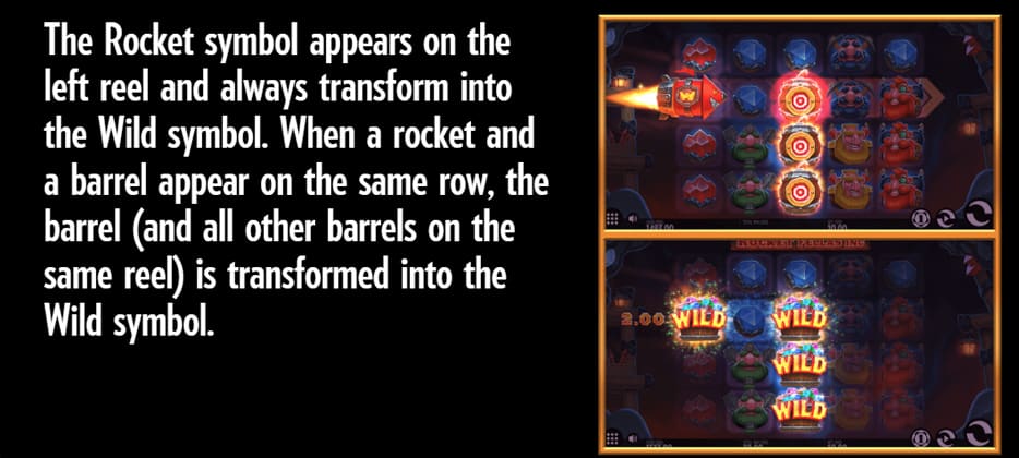 Rocket Feature Rocket Fellas Inc Video Slot