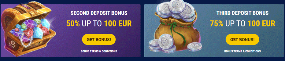 Reload offers at Kakadu Casino