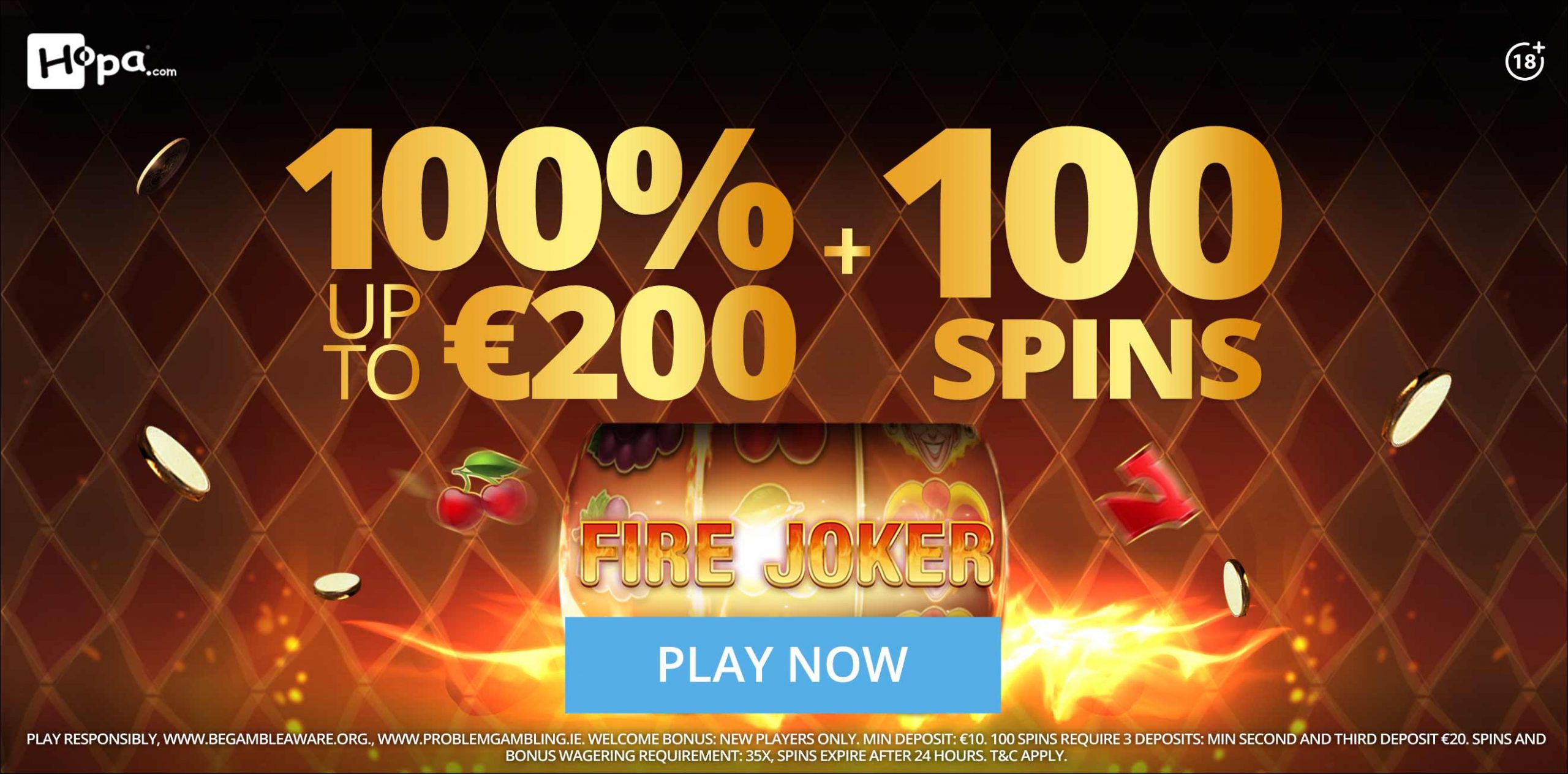 hopa bonus review free spins