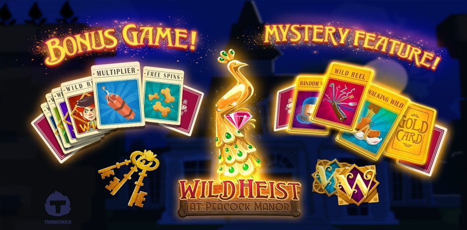 Wild Heist at Peacock Manor by Thunderkick