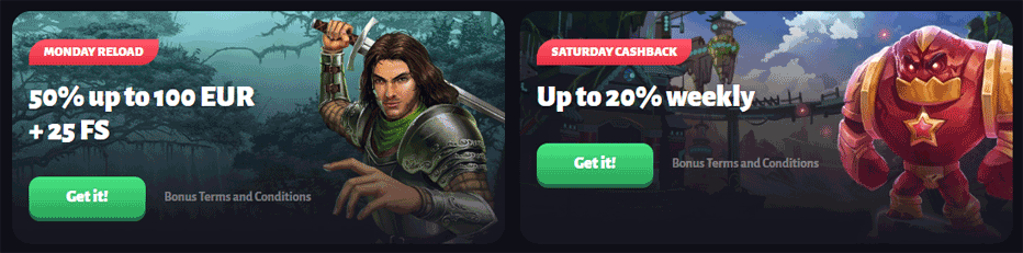 slot hunter bonus reload bonuses