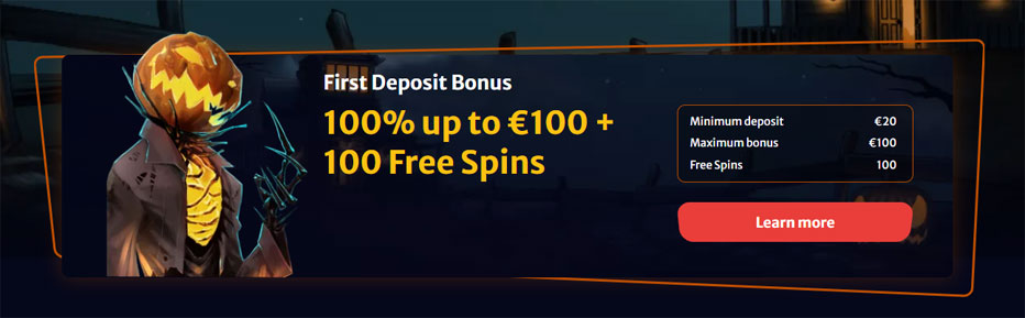 Hell Spin Casino Welcome Bonus - Up to €2400 in bonuses and 150 free spin