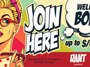 Rant Casino Bonus Review – 100% Bonus Up To €1.000