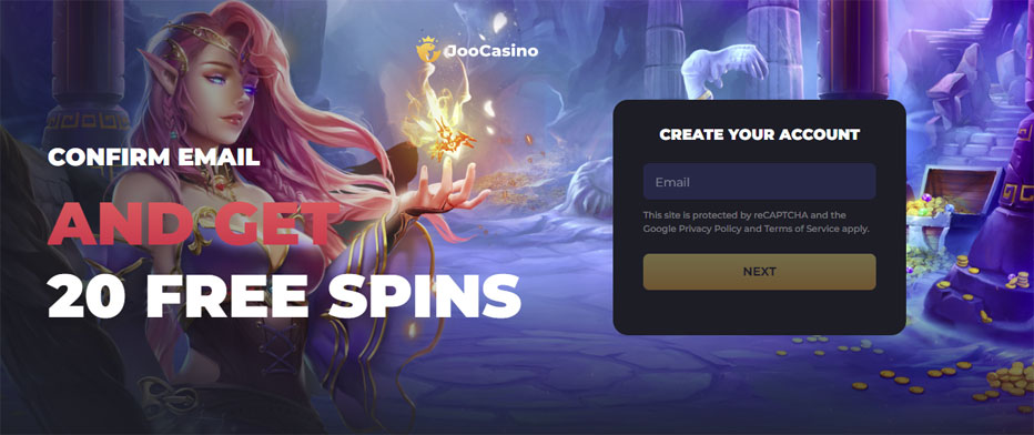 joo casino 20 free spins
