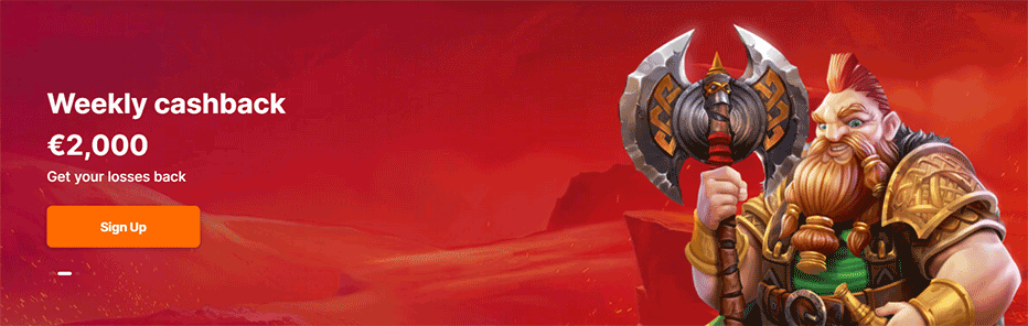 weekly cashback hitnspin casino