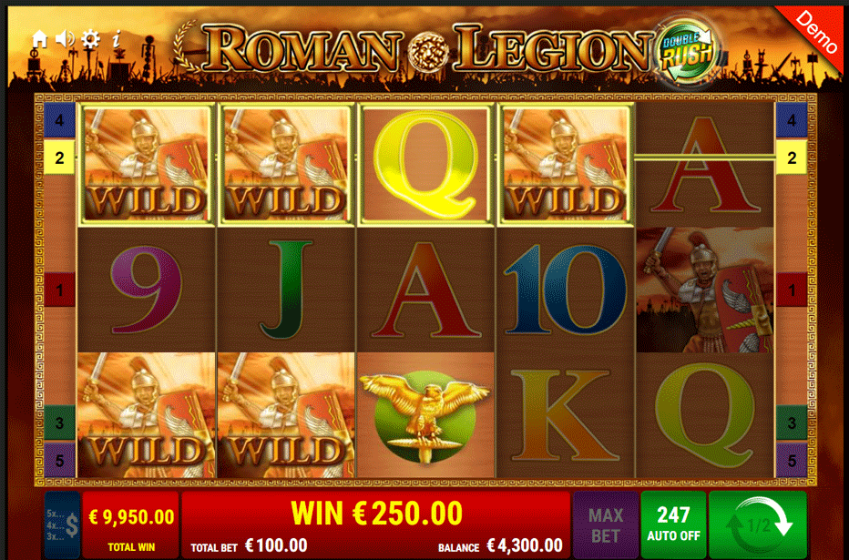 Roman Legion Slot by Gamomat