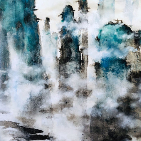 Mayee Futterman Art Chinese Brush Painting in private collection.