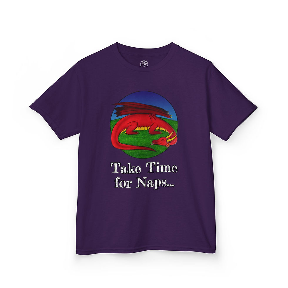 Thumbnail: "Take Time for Naps" Kids T-shirt